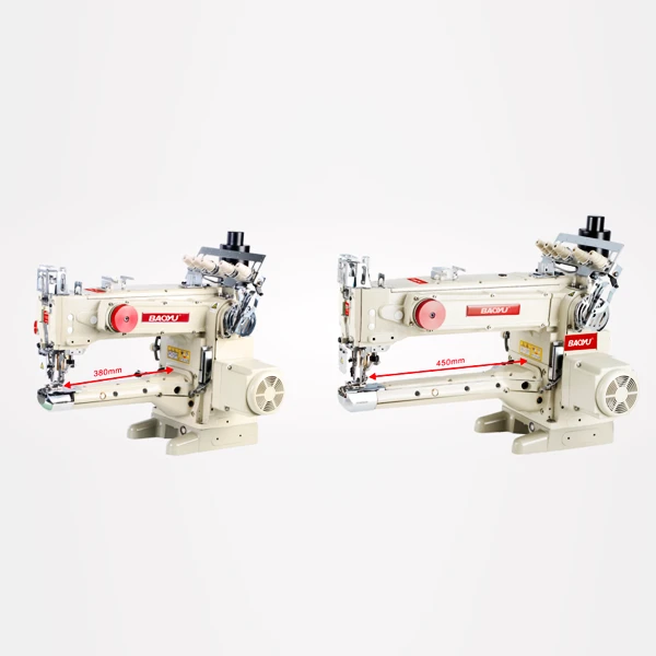 چرخ‌های خیاطی Baoyu GT-1500-L/380 و Baoyu GT-1500-XL/450
