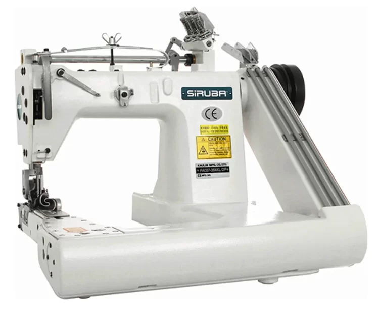 چرخ خیاطی صنعتی سه سوزنه کابویی ضخیم غلتک دار سیروباFA007-364H
