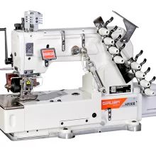 چرخ خیاطی صنعتی کمر کش 6 سوزنه سیروبا HF008-0664-254P