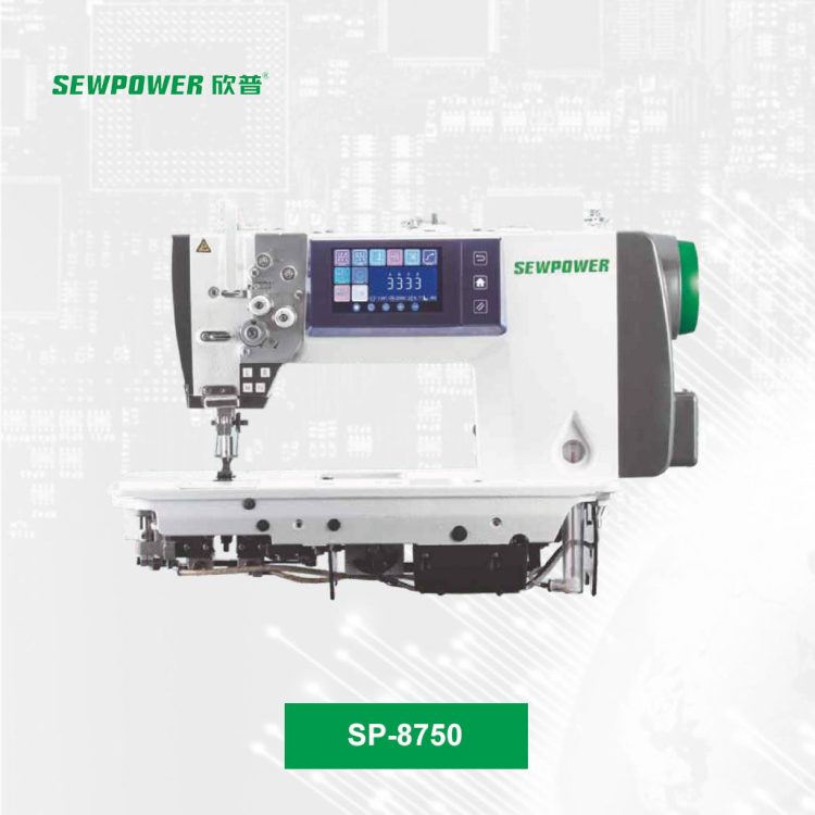 دو سوزن دو ماکو کامپیوتری استپ دار کمپلت درشت سوپاور مدل SP-8750