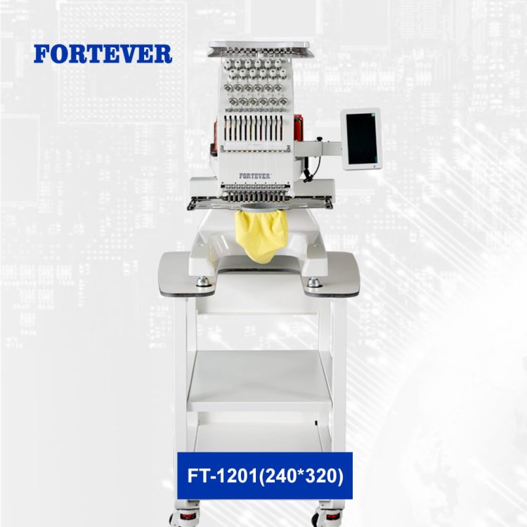 ماشین گلدوزی تک کله نیمه صنعتی فورت اور مدل FT-1201(240*320)